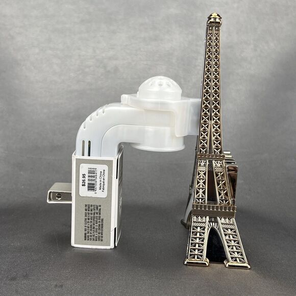Bath & Body Works Emily in Paris Gold Eiffel Tower Wallflower Plug-in Light 24/7 - Picture 3 of 12